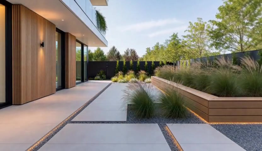 After — Modern Patio & Relaxation Space