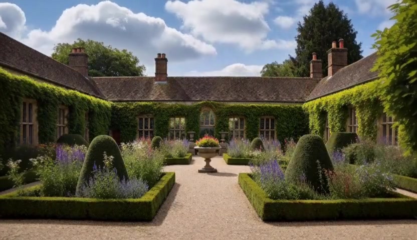 After — Walled Formal Garden