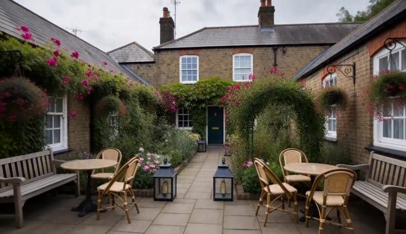 After — Cosy Pub Garden