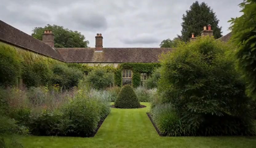 Before — Walled Formal Garden