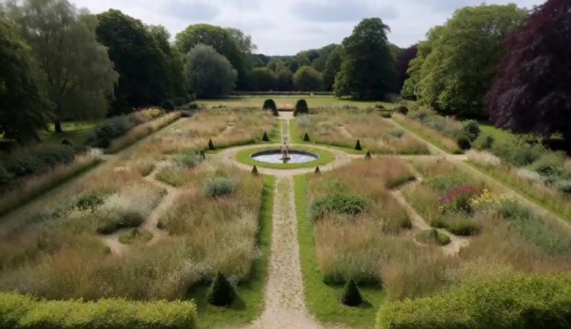 Before — Restored Parterre Garden